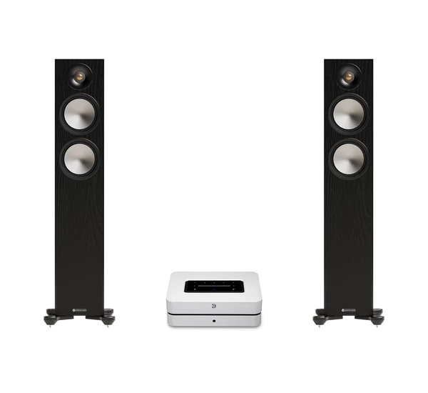 Bluesound POWERNODE + MONITOR AUDIO Bronze 300 (7G) streaming szett