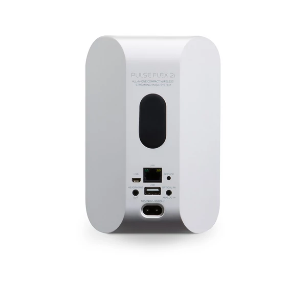 Bluesound PULSE FLEX 2i hordozható, vezeték nélküli hangszóró, fehér