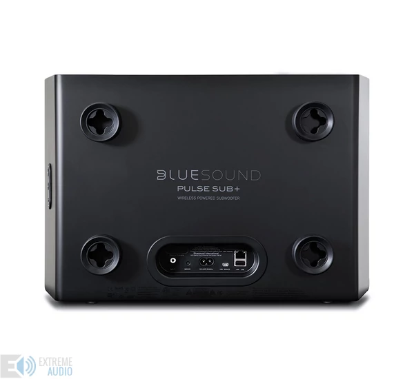 Bluesound PULSE SUB+ mélysugárzó, fekete