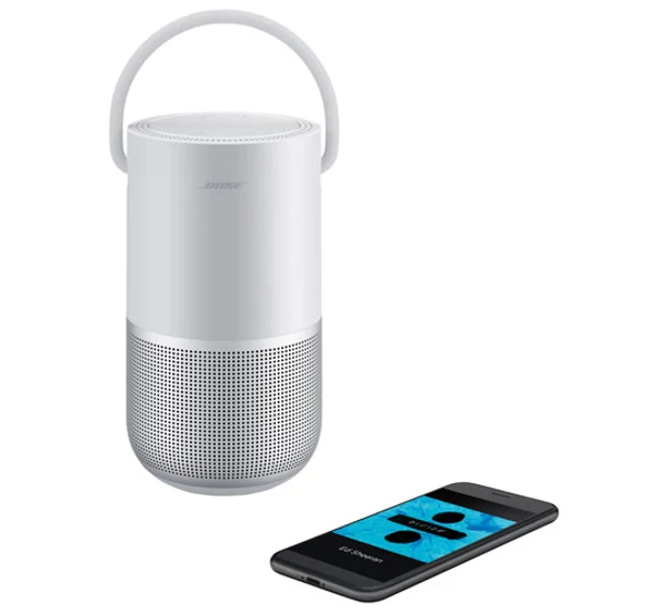 BOSE HOME SPEAKER Portable Wi-Fi® hordozható hangszóró, ezüst