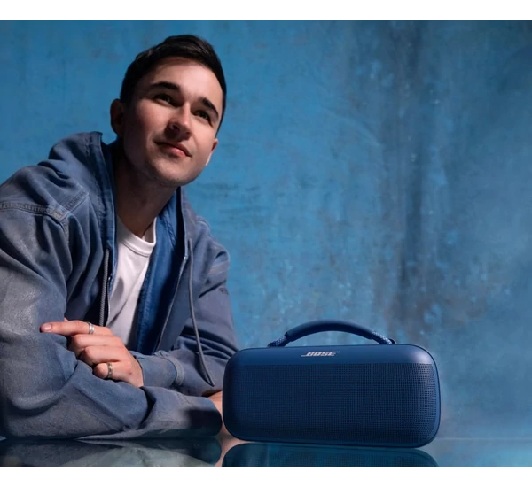 BOSE SoundLink MAX Bluetooth hordozható hangszóró, alkony kék