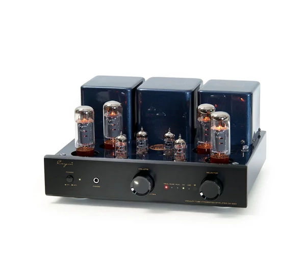 Cayin CS-55A KT88 csöves sztereó erősítő + DAC, fekete