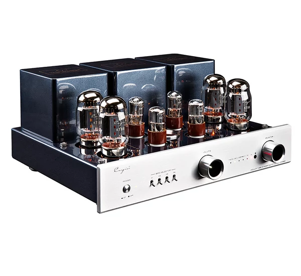 CAYIN CS-88A KT88 csöves sztereó erősítő, ezüst