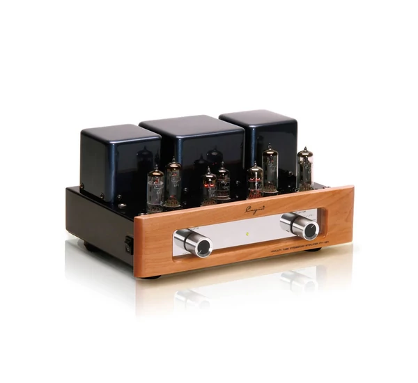 Cayin MT-12N 6P1 csöves sztereó erősítő, fa előlap