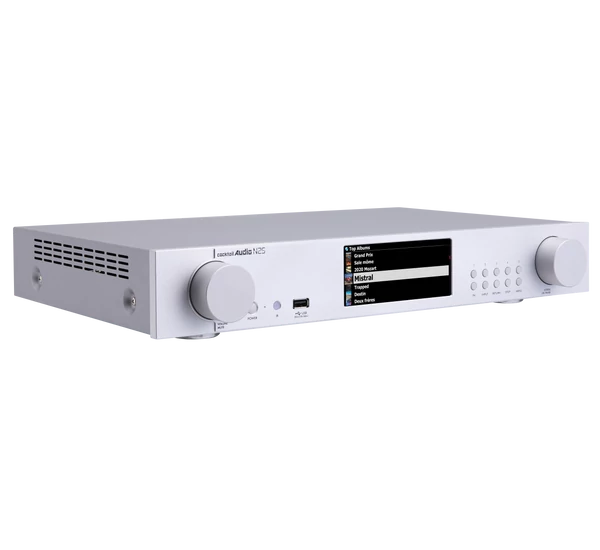 COCKTAIL AUDIO N25 hálózati lejátszó + USB DAC, ezüst