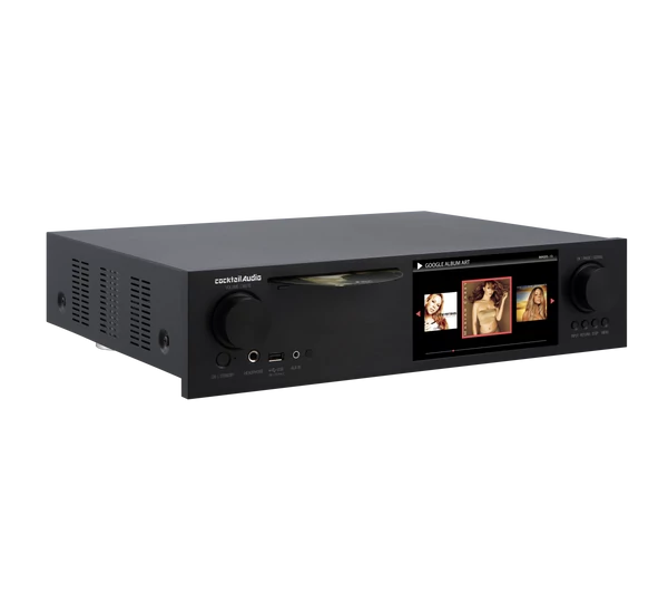 Cocktail Audio X35 multifunkciós hálózati lejátszó, beépített erősítővel, fekete