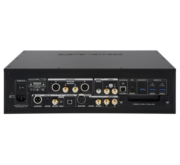 Cocktail Audio X45Pro multifunkciós hálózati lejátszó, ezüst (Bemutató darab)
