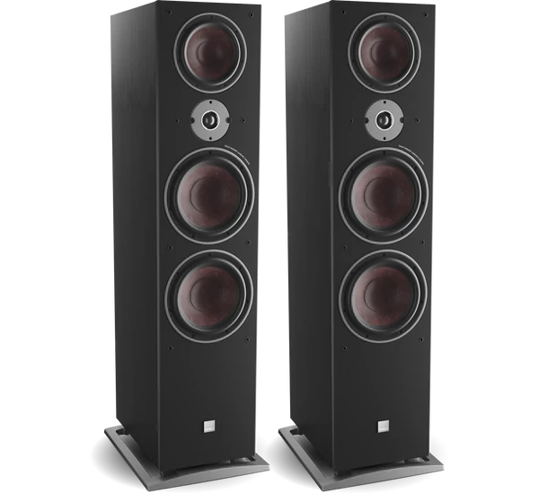 Dali Oberon 9 frontsugárzó pár, fekete