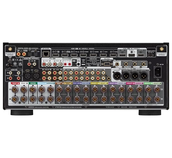 Denon AVC-A1H 15.4 házimozi erősítő, fekete