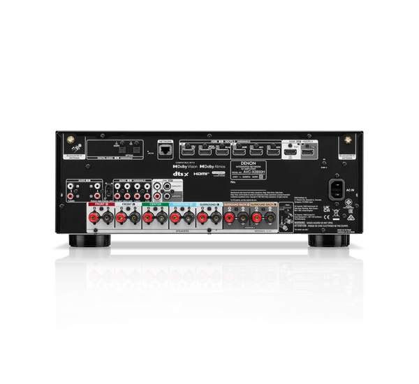 Denon AVC-X2850H 7.2  8K házimozi erősítő, fekete