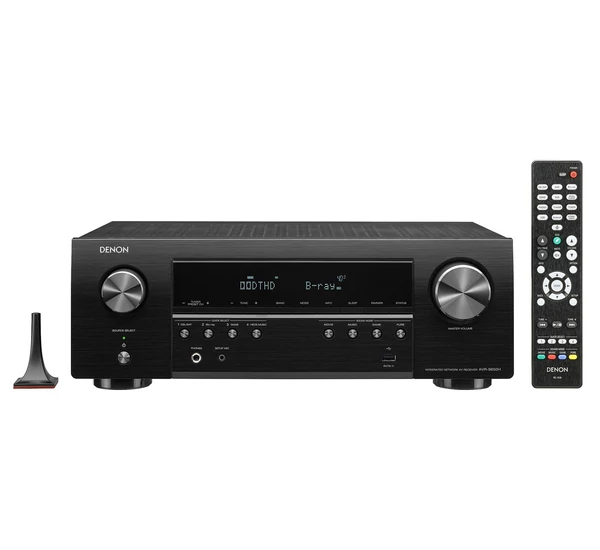 Denon AVR-S650H 5.2 4K házimozi erősítő, fekete