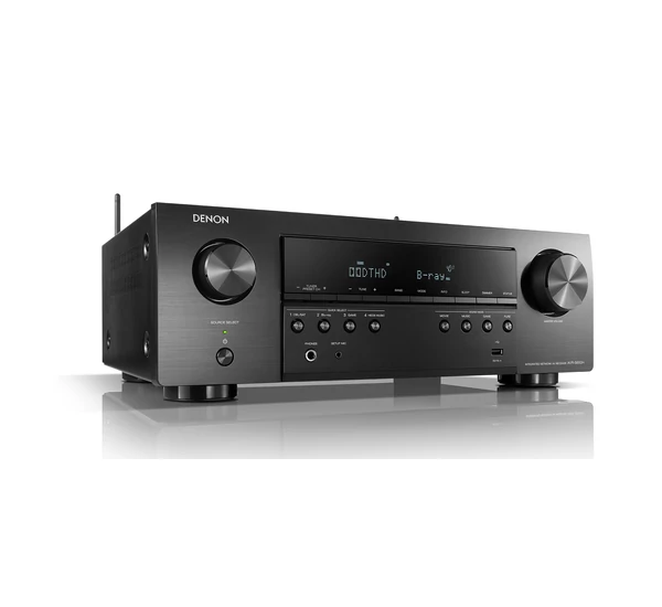 Denon AVR-S650H 5.2 4K házimozi erősítő, fekete