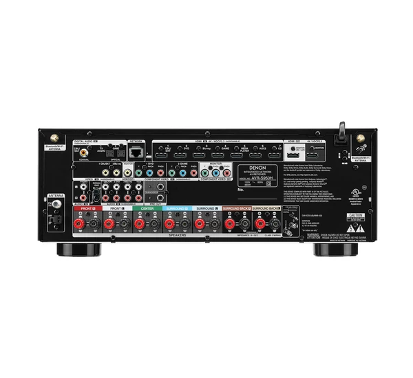 Denon AVR-S950H 7.2 4K házimozi erősítő, fekete