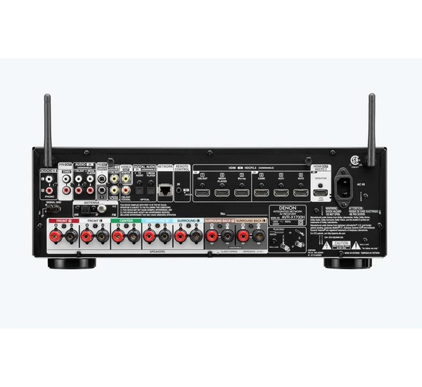 Denon AVR-X1700H 7.2 házimozi erősítő, fekete