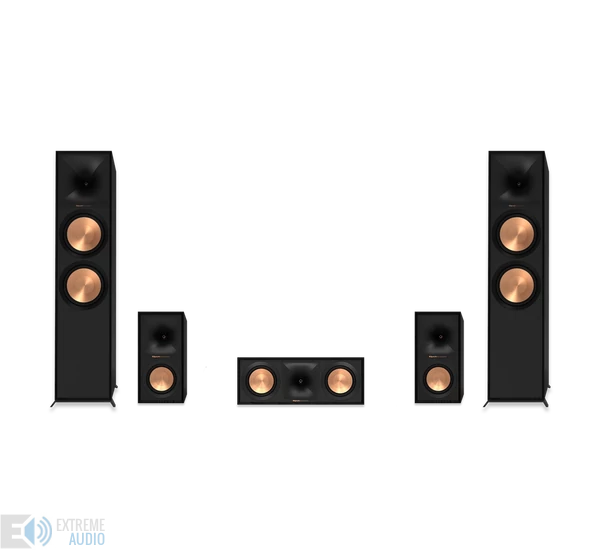 Klipsch R-600F 5.0 hangsugárzó szett, fekete