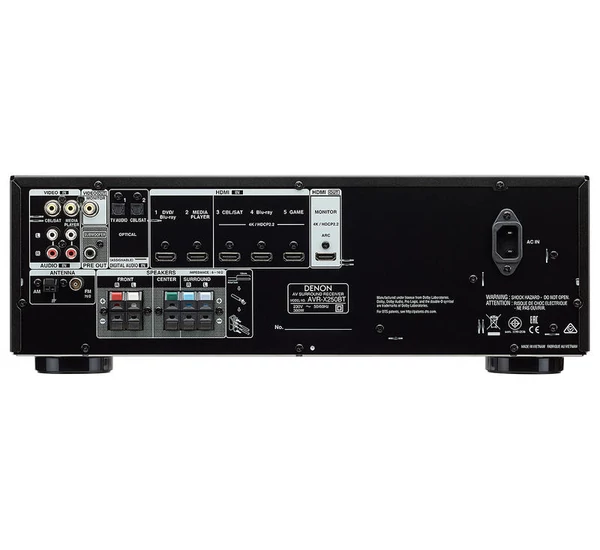 Denon AVR-X250BT 5.1 HD házimozi erősítő