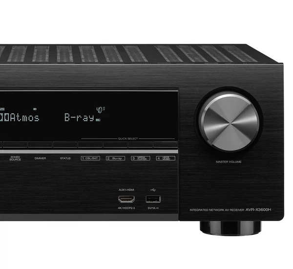 Denon AVR-X3600H 9.2 házimozi erősítő, fekete