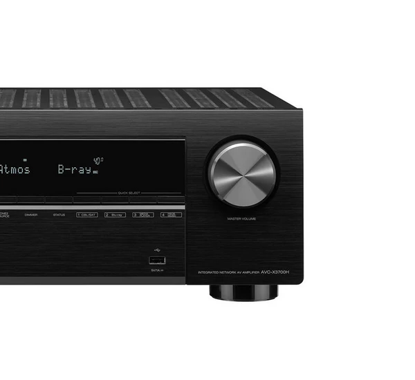 DENON AVC-X3700H 9.2 házimozi erősítő, fekete (Bemutató darab)