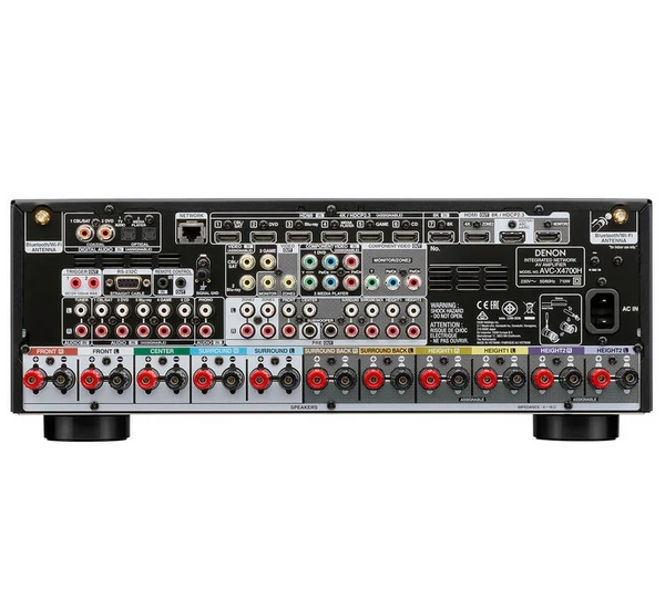 Denon AVC-X4700H 9.2 házimozi erősítő, fekete