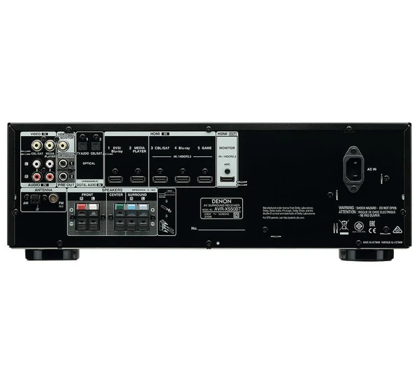 Denon AVR-X550BT 5.2  HD házimozi erősítő