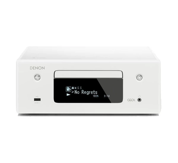 DENON CEOL N-10 sztereó CD/rádióerősítő, fehér