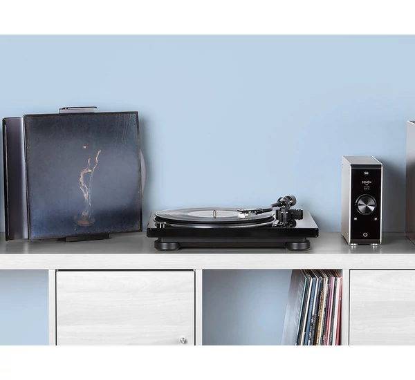 DENON DP-400 Lemezjátszó, fekete