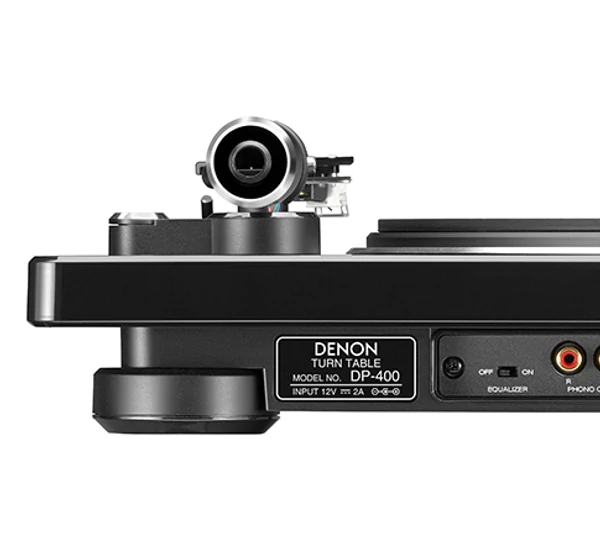 DENON DP-400 Lemezjátszó, fekete