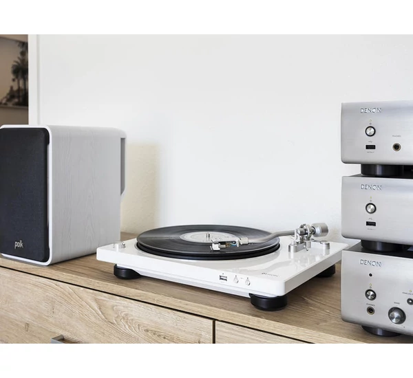 DENON DP-450USB Lemezjátszó, fehér