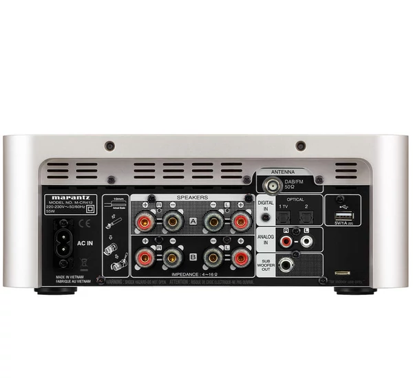 Marantz Melody M-CR412 sztereó Hi-Fi elektronika, prémium ezüst