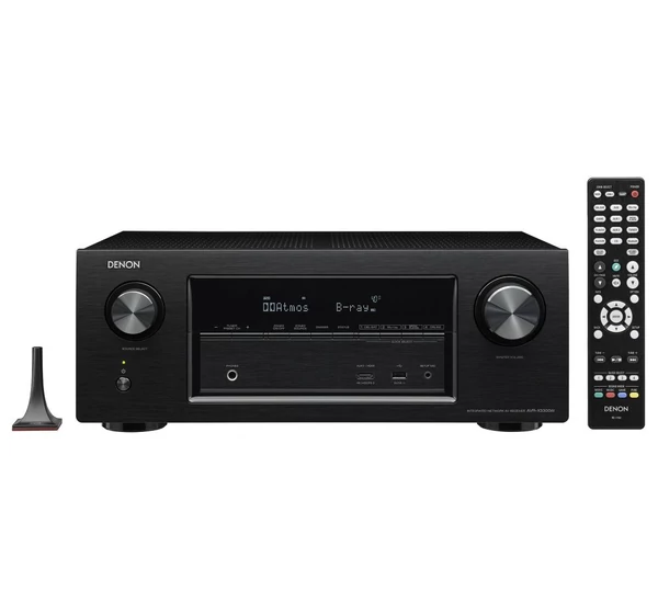 Denon AVR-X3300W 7.2-es házimozi erősítő ATMOS + DTS Neural:X, 4K támogatással