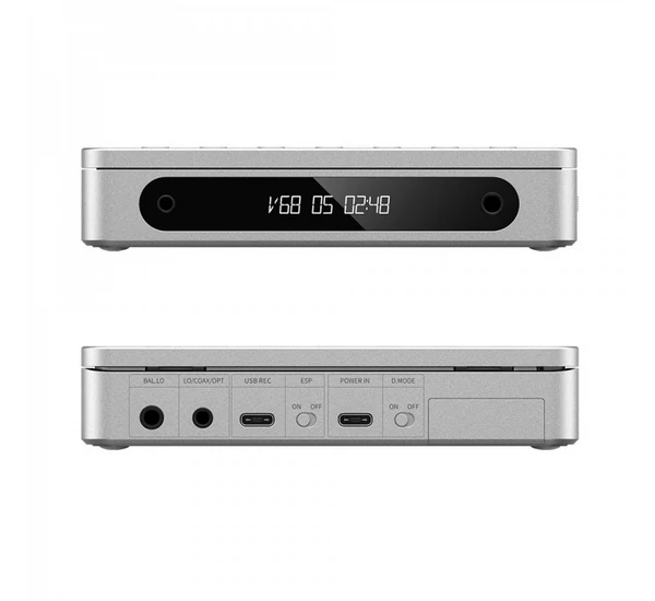 FiiO DM13 BT CD lejátszó, ezüst