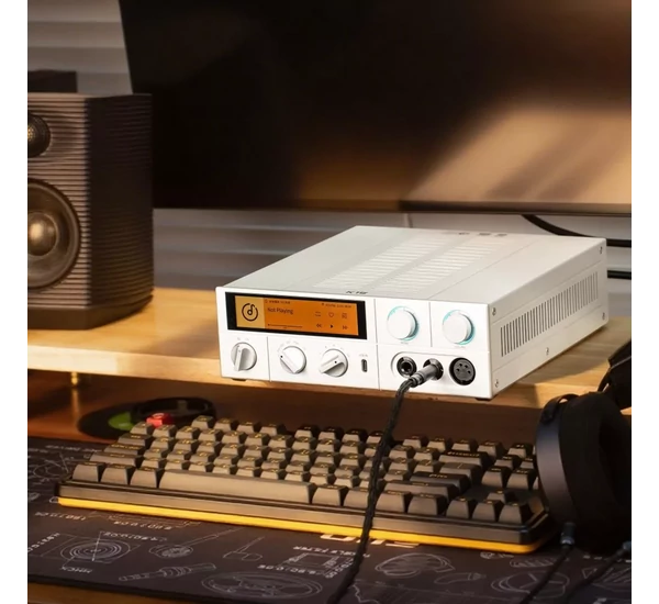 FIIO K15 asztali DAC+AMP, ezüst
