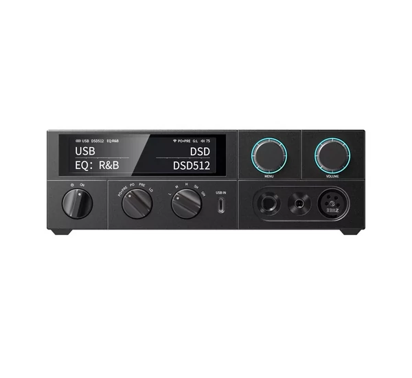 FiiO K15 asztali DAC+AMP, fekete