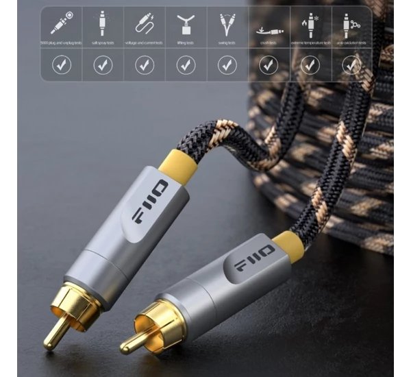 FiiO LR-RCA4 (M) 2 x analóg RCA-RCA, 80 cm