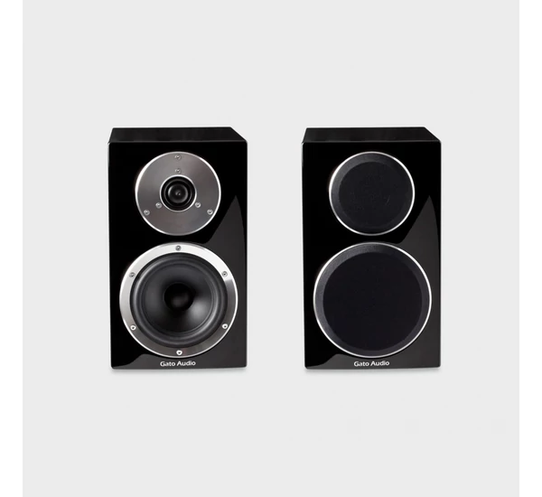 Gato Audio FM-8 polcsugárzó, magasfényű fekete