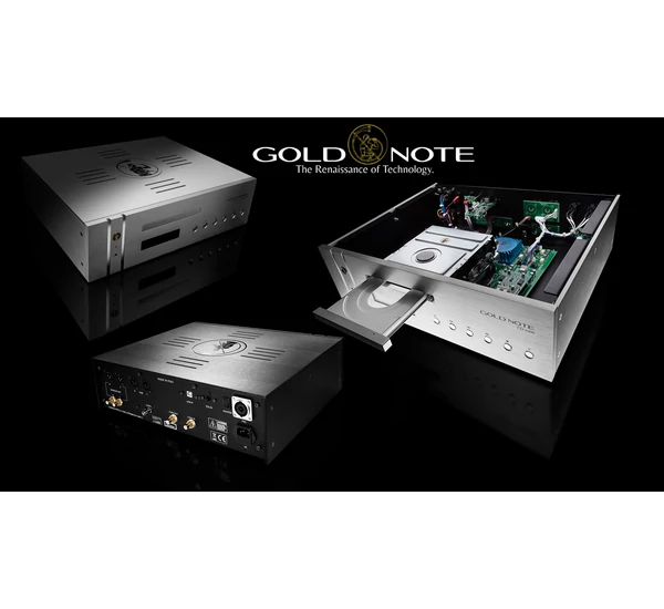 Gold Note CD-1000 MKII DELUXE CD lejátszó, fekete