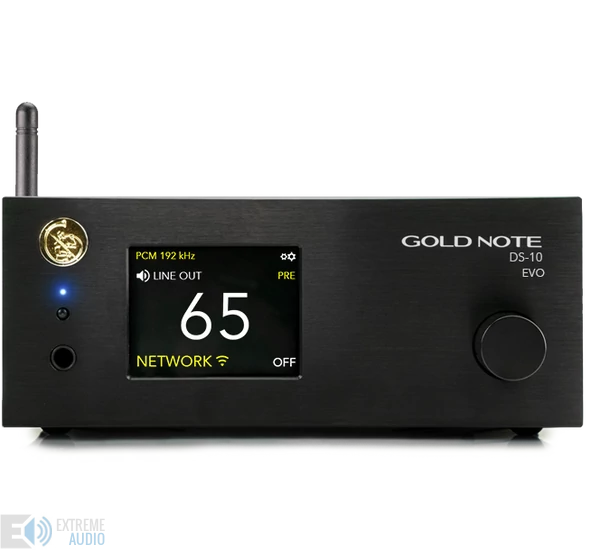 Gold Note DS-10 EVO streaming DAC (bemutató darab) + Gold Note PSU-10 EVO külső tápegység