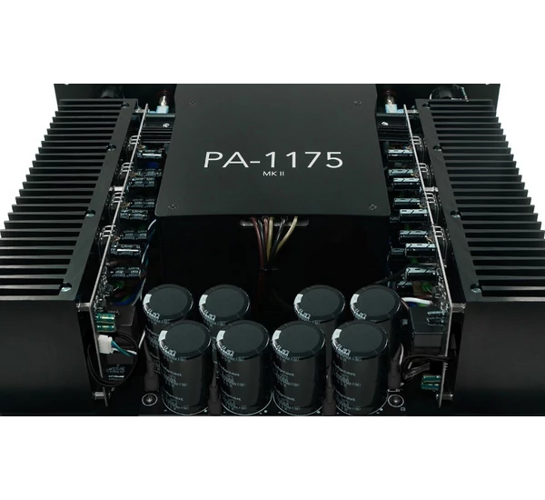 Gold Note PA-1175 MKII Deluxe sztereo/mono végfok, fekete