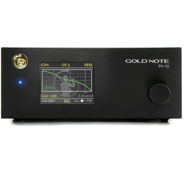 Gold Note PH-10 phono előerősítő, fekete