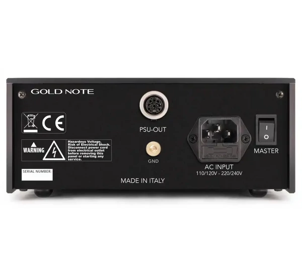 GOLD NOTE PSU-10 EVO külső tápegység, fekete