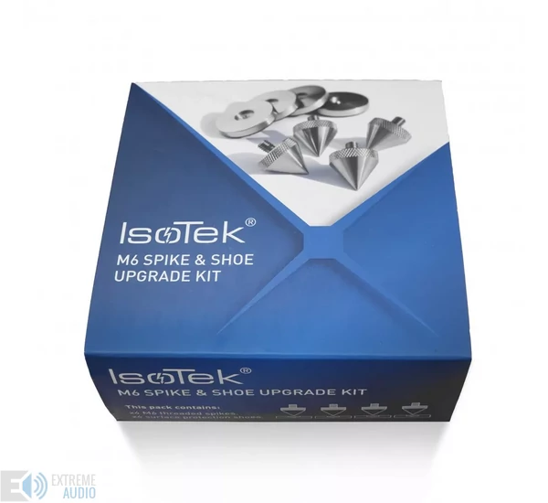 IsoTek Spike & Shoe M6 tüske + alátét készlet