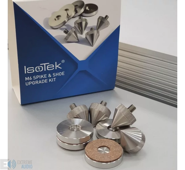 IsoTek Spike & Shoe M6 tüske + alátét készlet