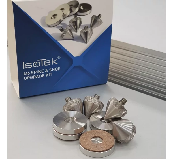 IsoTek Spike & Shoe M6 tüske + alátét készlet