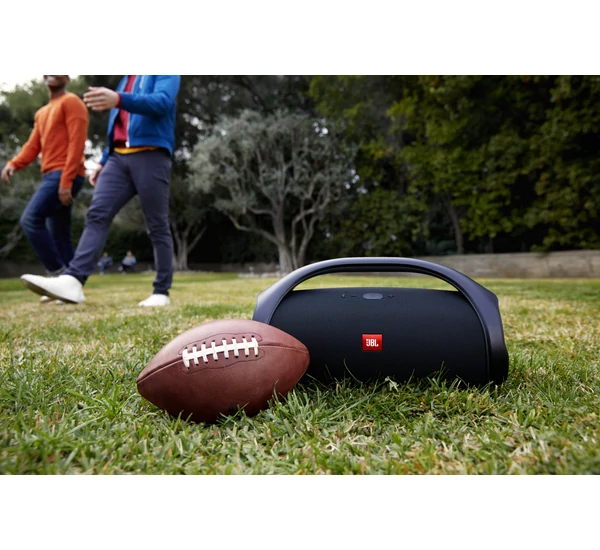 JBL BoomBox vízálló hordozható Bluetooth hangszóró, fekete