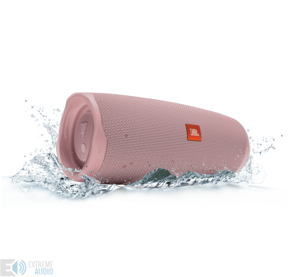 JBL Charge 4 vízálló hordozható Bluetooth hangszóró (Dusty Pink) pink