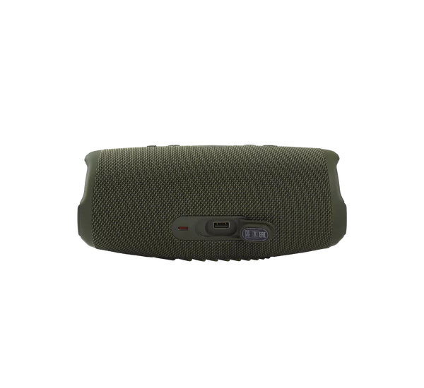JBL Charge 5 vízálló hordozható Bluetooth hangszóró, zöld (Bemutató darab)