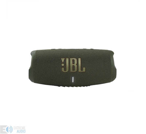 JBL Charge 5 vízálló hordozható Bluetooth hangszóró, zöld