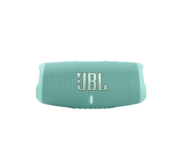 JBL Charge 5 vízálló hordozható Bluetooth hangszóró, türkiz (Bemutató darab)