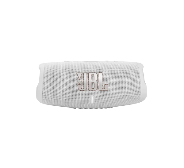 JBL Charge 5 vízálló hordozható Bluetooth hangszóró, fehér