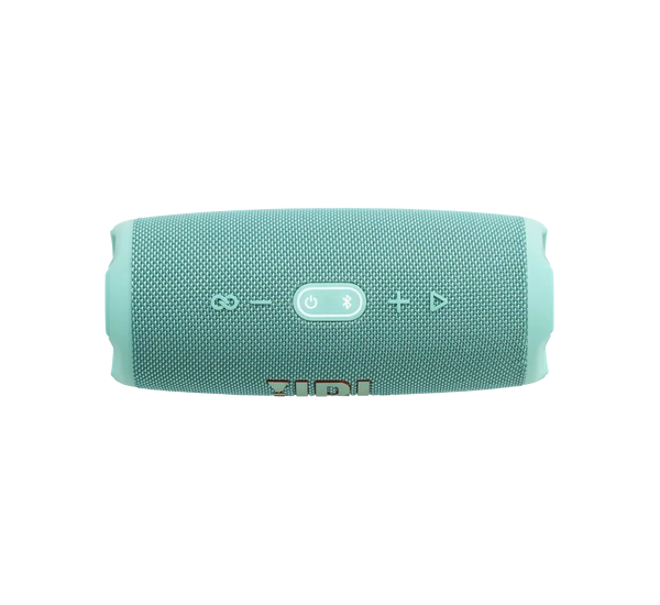 JBL Charge 5 vízálló hordozható Bluetooth hangszóró, türkiz (Bemutató darab)